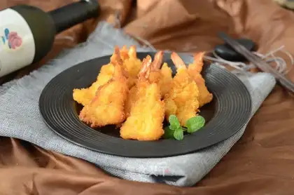 Fried phoenix shrimp
