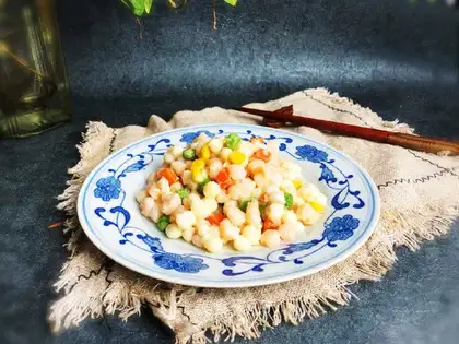 Chicken-head fried shrimp