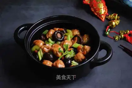 Sphinx shrimp ricefish balls