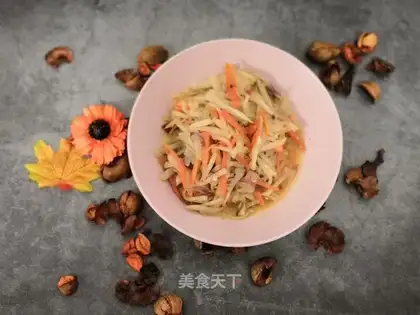 Carrot and mackerel