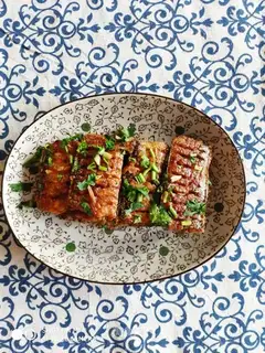 Red-fried fish