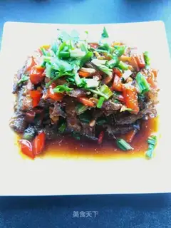 Red-fried fish
