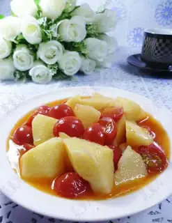 ♪ Holy fruit potatoes ♪