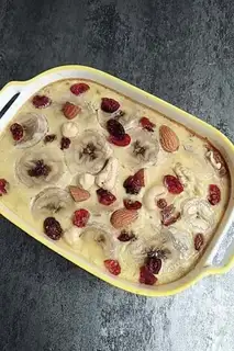 Banana oats for breakfast