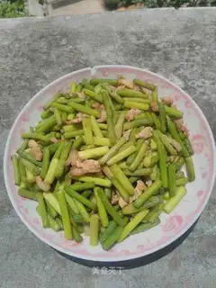 Garlic fried meat