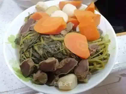Chen's kidney carrots, hooves and hooves