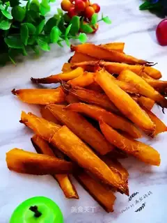 Beered potatoes dry