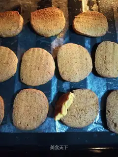 Creamed yolk cookies