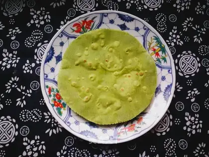 Spinach pancakes