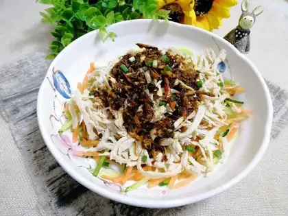 Spicy chicken silk