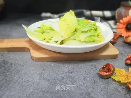 Corn and cabbage