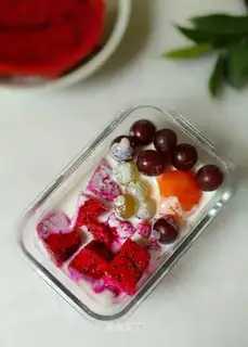 Yogurt and fruit