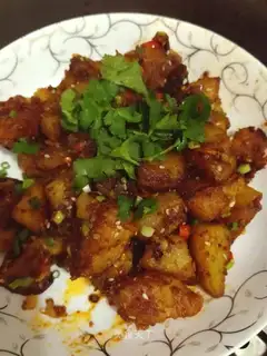 Sweet, spicy pot of potatoes