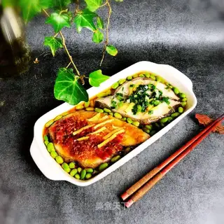 Three-flavored halibut