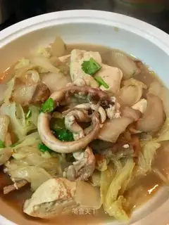 Bone marrow cabbage and tofu