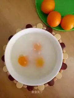 Orange congee