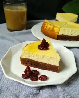 Brownie cheesecake