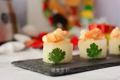 Shrimp crotch evaporates the melon