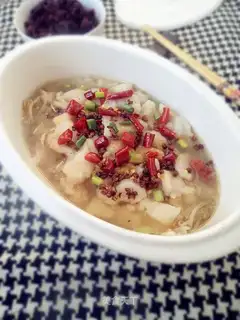 Boiled fish