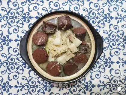 Pork-blooded intestines