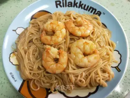 Shrimp noodles