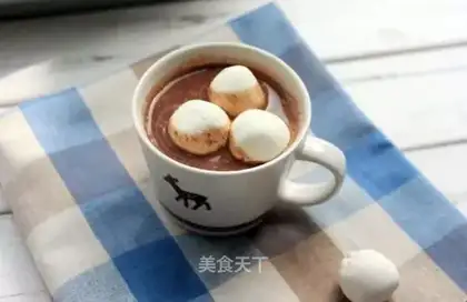 Cotton sugar hot cocoa