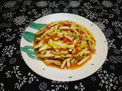 Garlic fried meat