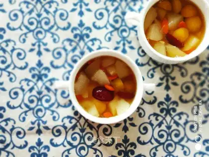 Orange Sydney cough soup