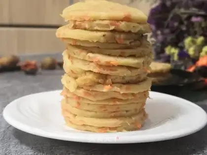Carrot pancakes