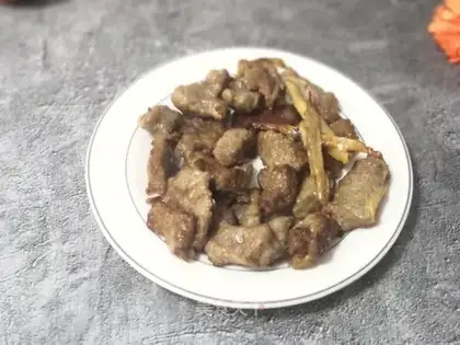 Roasted beef