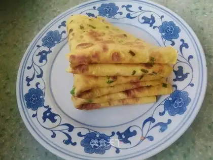 Onion omelet