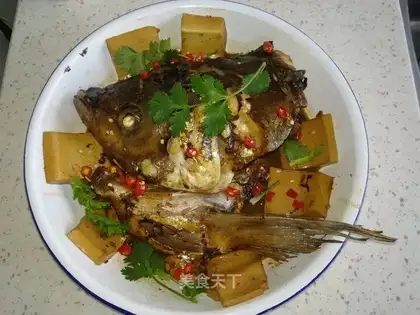 Squid head tofu