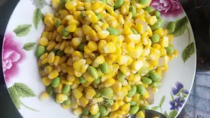 Corn peas
