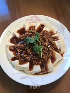 Meat and tofu