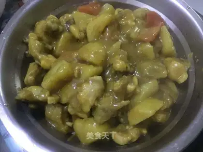 Curry chicken wings