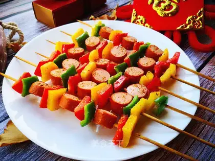 Pepper sausage string