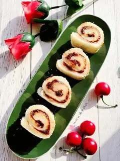 Coconut bean roll