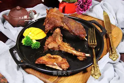 The lamb chop