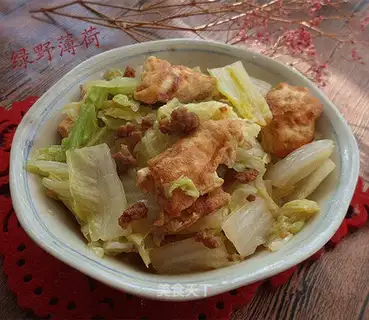 Meat and cabbage