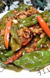 Chili fried meat