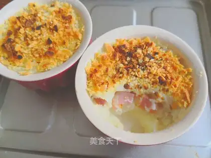 Cracked potatoes