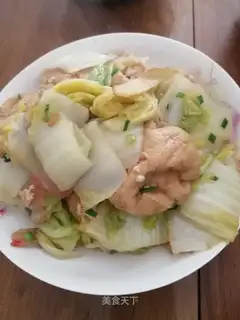 Cabbage oil tofu