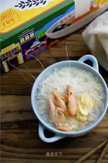 Shrimp egg soup