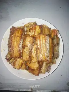 Fry the gold with fish