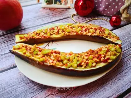 Roast eggplant
