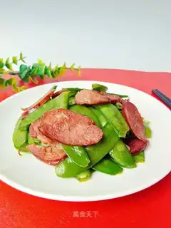 Weenie fried Dutch beans