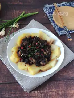 Doudou potato evaporated ribs