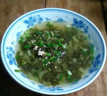 Skinny snow soup
