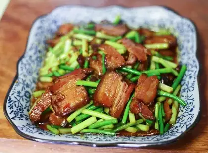 Garlic pork