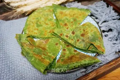 Spinach pancakes